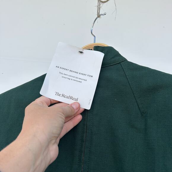 Alexander McQueen Fall Winter 18 Army Green Structured Midi Dress 38 Runway - Picture 9 of 13